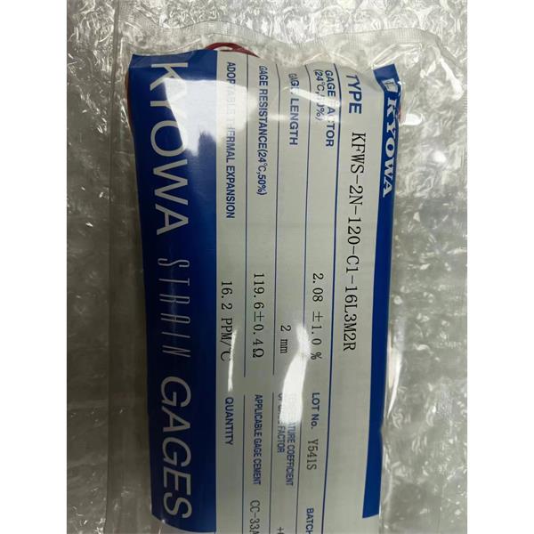 日本KYOWA超大箔式應(yīng)變片KFEM-2-120-C1-11 L15C3S