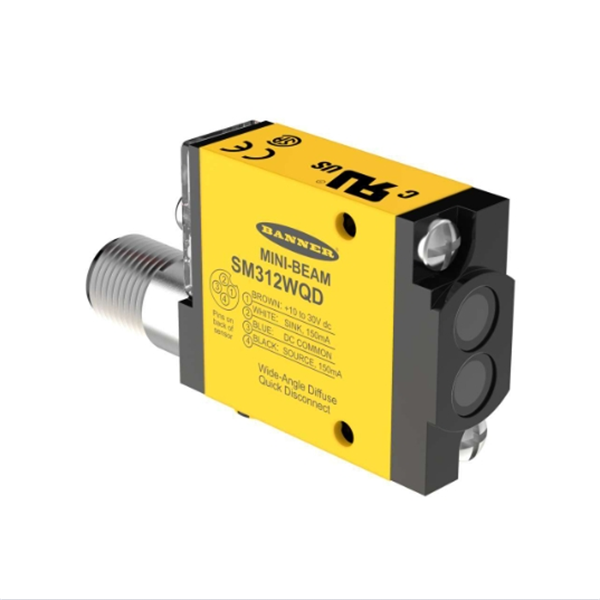 BANNER邦納美國(guó)MINI-BEAM系列光電傳感器 SM312C2