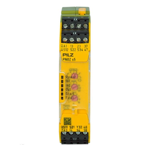 PILZ皮爾茲德國安全繼電器  PNOZ s3 24VDC 2 n/o