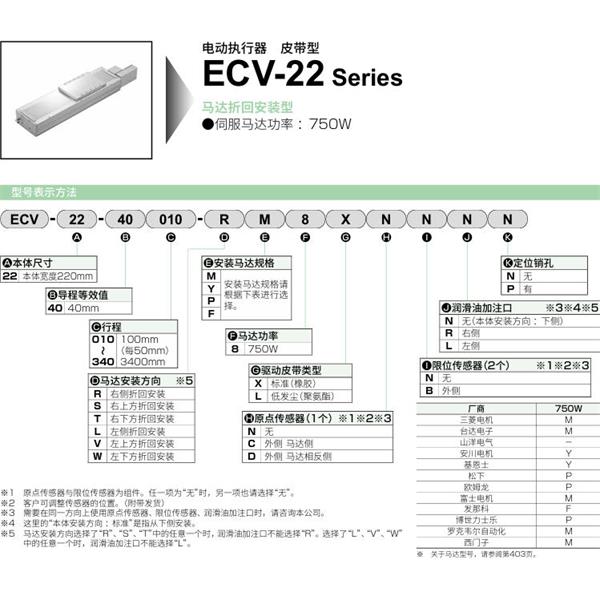 CKD喜開(kāi)理電動(dòng)執(zhí)行器（無(wú)馬達(dá)型）滑塊型ETV-22-400350-WF8LCBRP