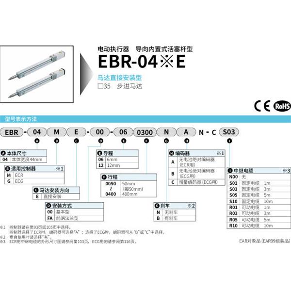 CKD喜開(kāi)理電動(dòng)執(zhí)行器導(dǎo)向內(nèi)置式活塞桿型EBR-04M00-00-06N0NAN